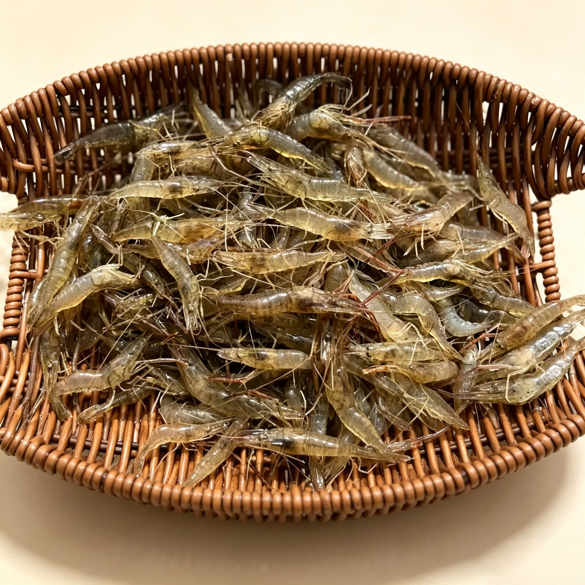 Frozen Wild River Shrimps from Weishan Lake