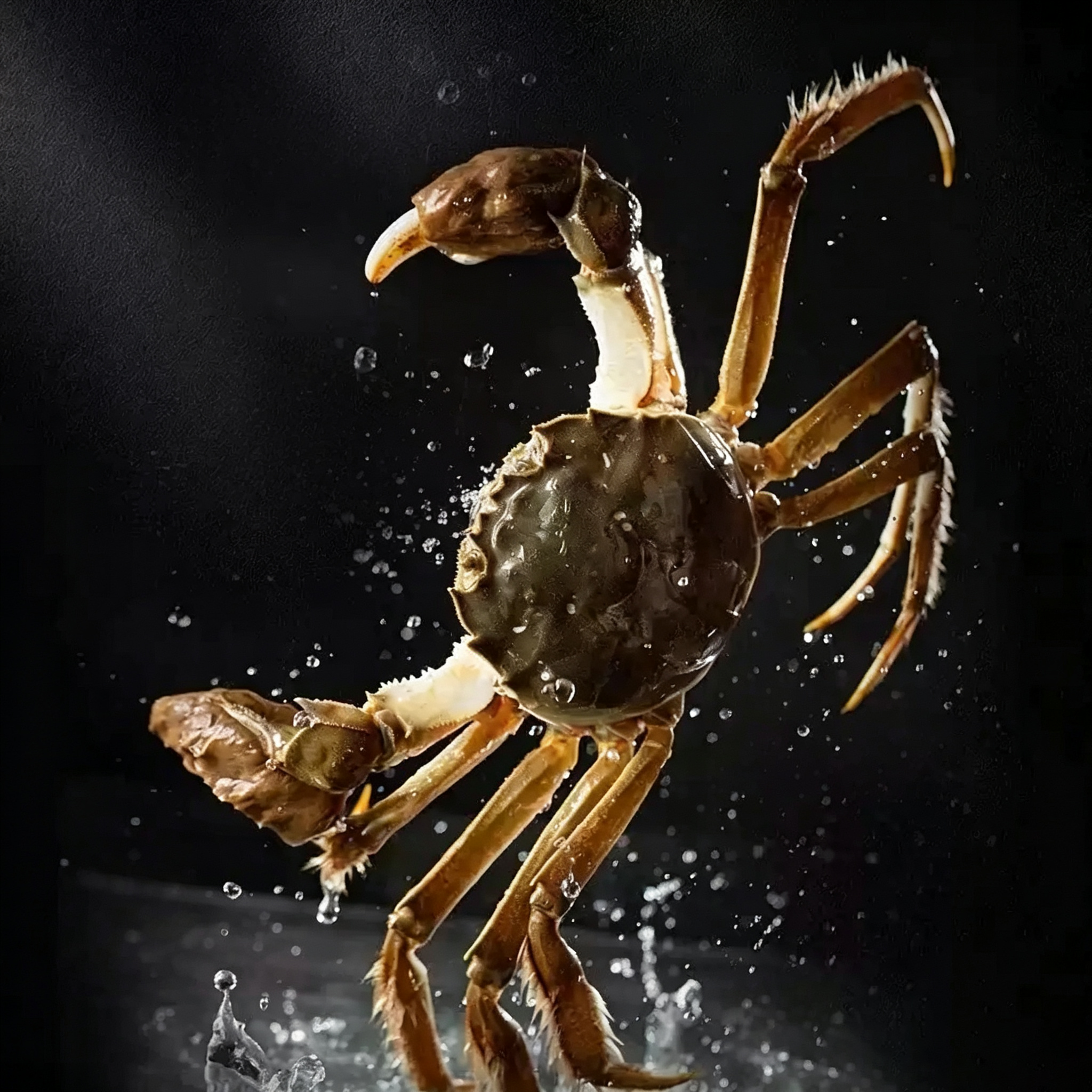 Live Chinese Mitten Crabs from Suzhou