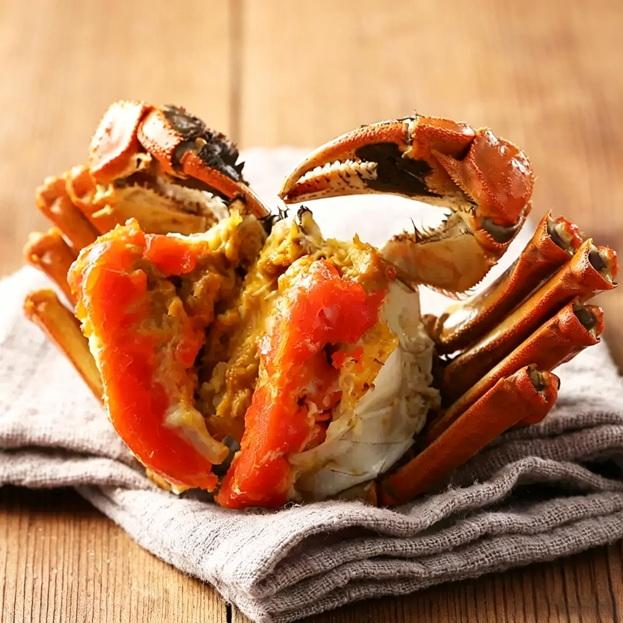 Frozen Cooked Chinese Mitten Crabs