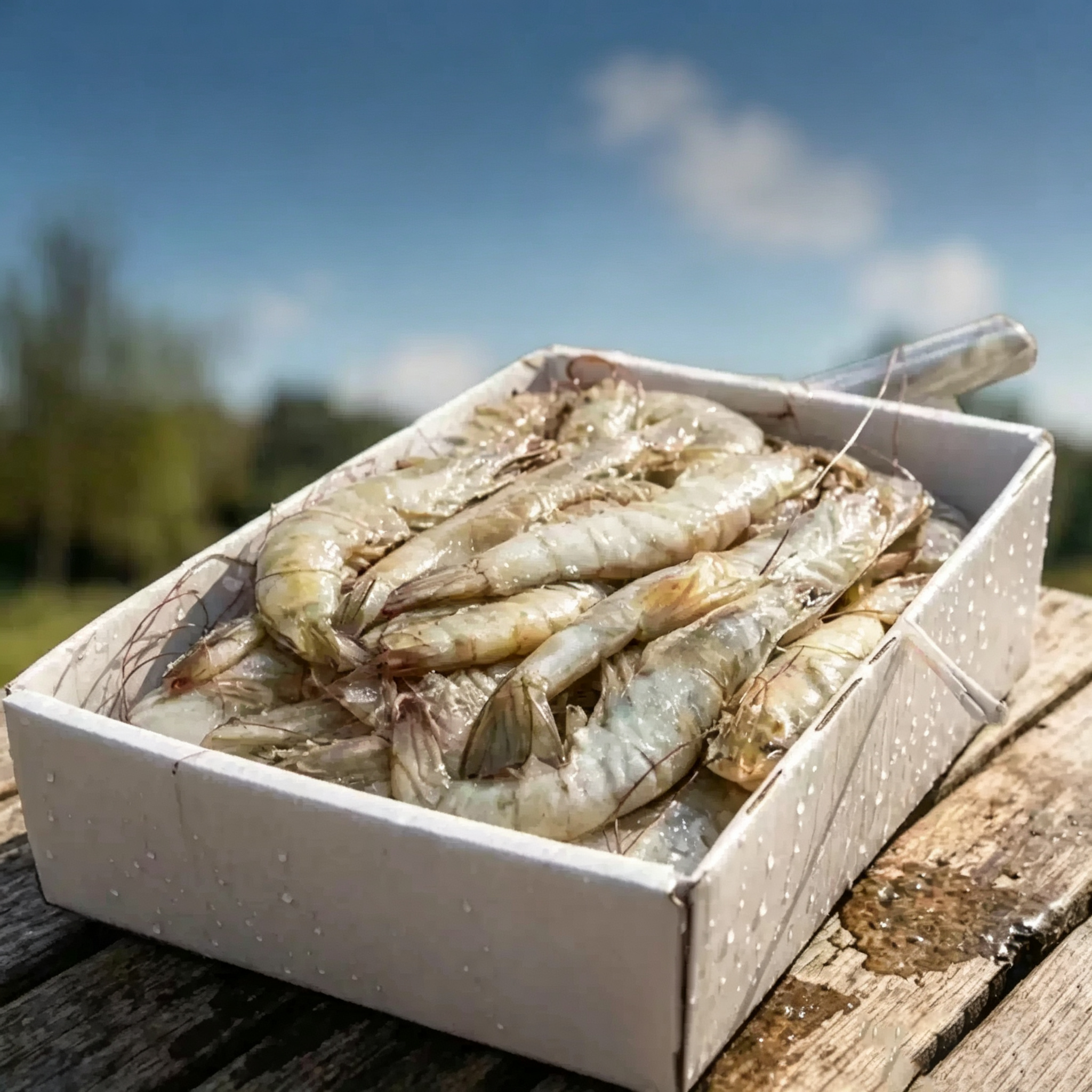 Frozen Extra-Large South American White Prawns