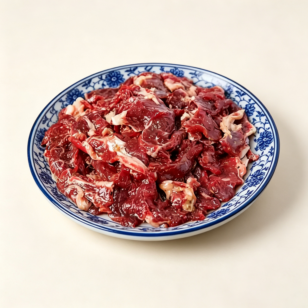 Fresh Pre-Mixed Qiqihar BBQ Beef Slices
